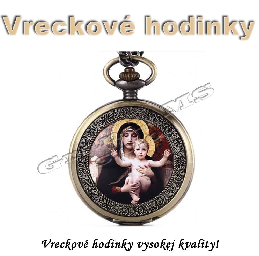 Vreckové hodinky MÁRIA - retro bronzový dizajn