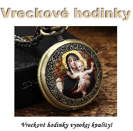 Vreckové hodinky MÁRIA - retro bronzový dizajn_product