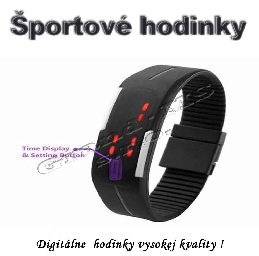 Športové digitálne hodinky QUEEN-US 0219, čierne_product