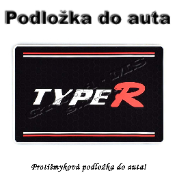 Protišmyková podložka s nápisom Type R