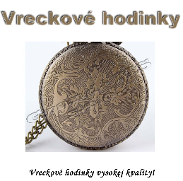 Vreckové hodinky - retro bronzový KONÍK 3D dizajn_product