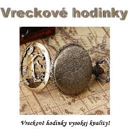 Vreckové hodinky - retro bronzový KONÍK 3D dizajn_product