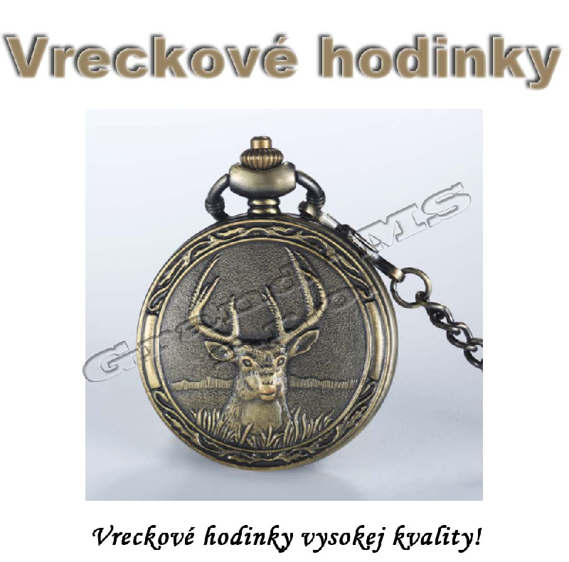 Vreckové hodinky - retro JELEŇ_product_product