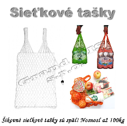 Sieťová nákupná taška biela - typ A_product