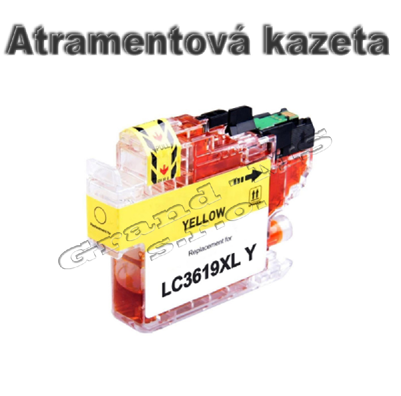 Atramentová kazeta kompatibilná s Brother LC-3619XL yellow