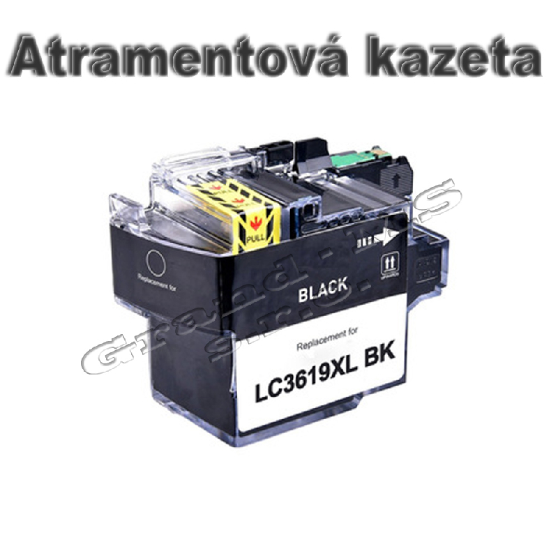 Atramentová kazeta kompatibilná s Brother LC-3619XL black