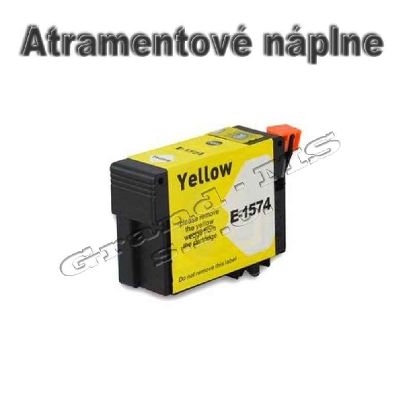 Atramentová kazeta kompatibilná s Epson T1574 Y (C13T15744010)