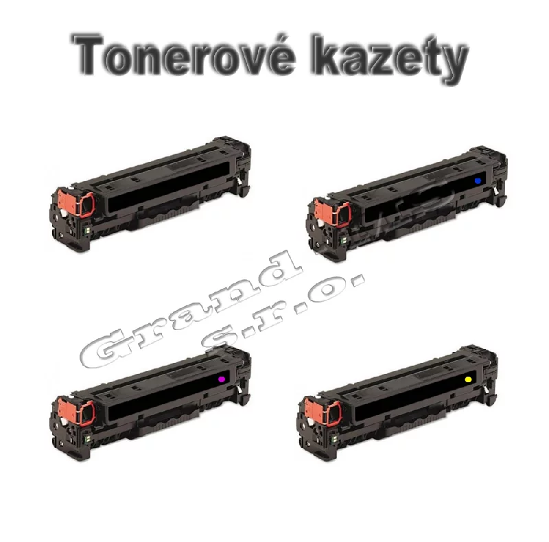 Sada tonerových kaziet kompatibilná s HP CE740A, CE741A, CE742A, CE743A CMYK