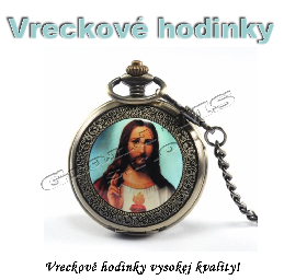 Vreckové hodinky JEŽIŠ - retro bronzový dizajn_product_product_product_product_product_product