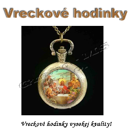 Vreckové hodinky MÁRIA - retro bronzový dizajn_product_product_product_product_product_product_product_product_product_product