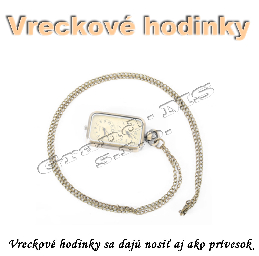 Vreckové hodinky - DVOJ CIFERNÍK - vhodné i na krk_product