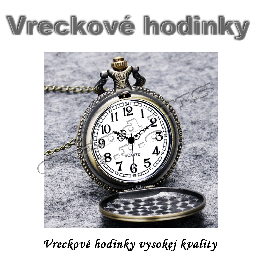 Vreckové hodinky - retro bronzový LANNISTER 3D dizajn_product