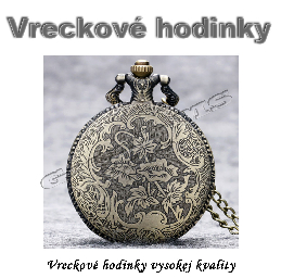 Vreckové hodinky - retro bronzový LANNISTER 3D dizajn_product