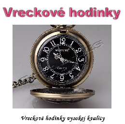 Vreckové hodinky - retro farebný RED ROSES  3D dizajn_product