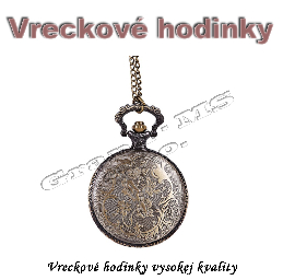 Vreckové hodinky - retro bronzový MONKEYS 3D dizajn_product