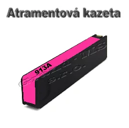 Atramentová kazeta kompatibilná s HP 913A Magenta (F6T78AE)