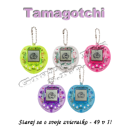 Elektronická hra Tamagotchi - 49 zvieratiek v 1 typ c