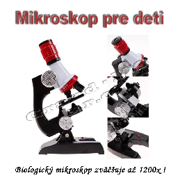 Bologický mikroskop pre deti s príslušenstvom - zväčšenie až 1200x _product_product_product