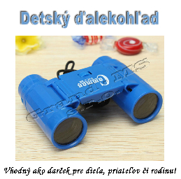 Detský ďalekohľad so šnúrkou na krk  2,5 x 26 zoom_product