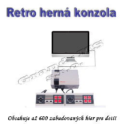 TV retro herná konzola COOLBABY so 600 hrami_product