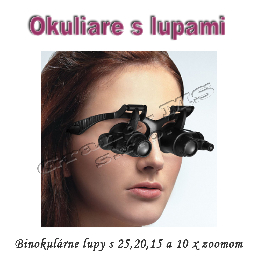 Binokulárne lupy na opravy s 10,15,20 a 25x zväčšením_product