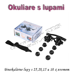 Binokulárne lupy na opravy s 10,15,20 a 25x zväčšením_product