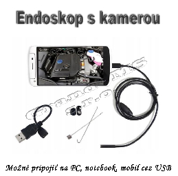 Endoskop s HD kamerou, 2 MPx, 640x480, 5.5mm, kábel 10m_product_product_product_product_product_product