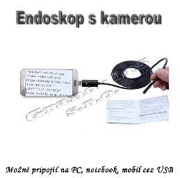 Endoskop s HD kamerou, 2 MPx, 640x480, 5.5mm, kábel 10m_product