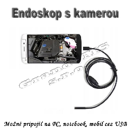 Endoskop s HD kamerou, 2 MPx, 640x480, 5.5mm, kábel 10m_product