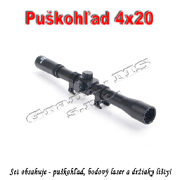 Puškohľad SOUFORCE C0046BD 3V1 4x20_product