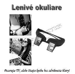 Lenivé okuliare SOOKIEE - vhodné na čítanie i pozeranie TV