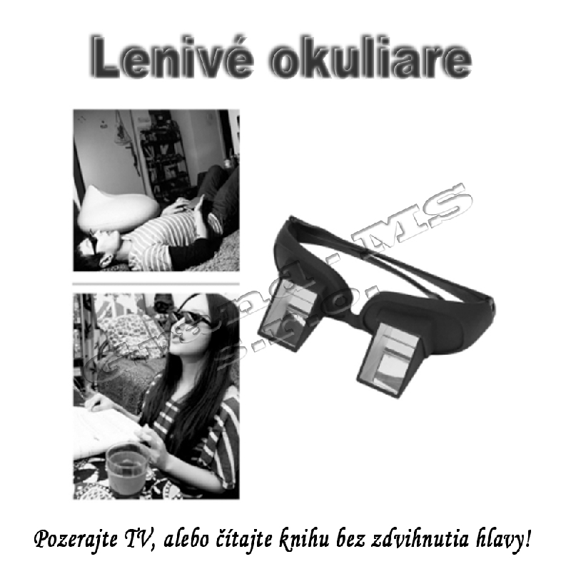 Lenivé okuliare SOOKIEE - vhodné na čítanie i pozeranie TV