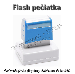 Flash pečiatka FLASH A1, 22x55 