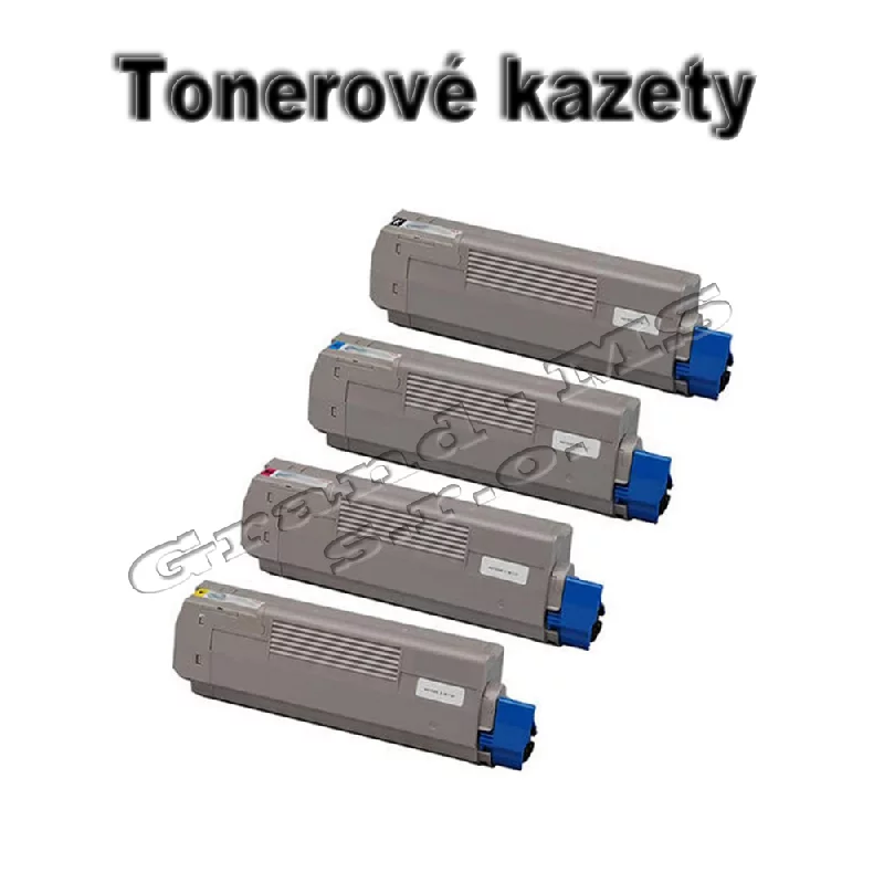 Sada tonerových kaziet kompatibilná s OKI C710, C711 (44318605, 44318606, 44318607, 44318608) CMYK