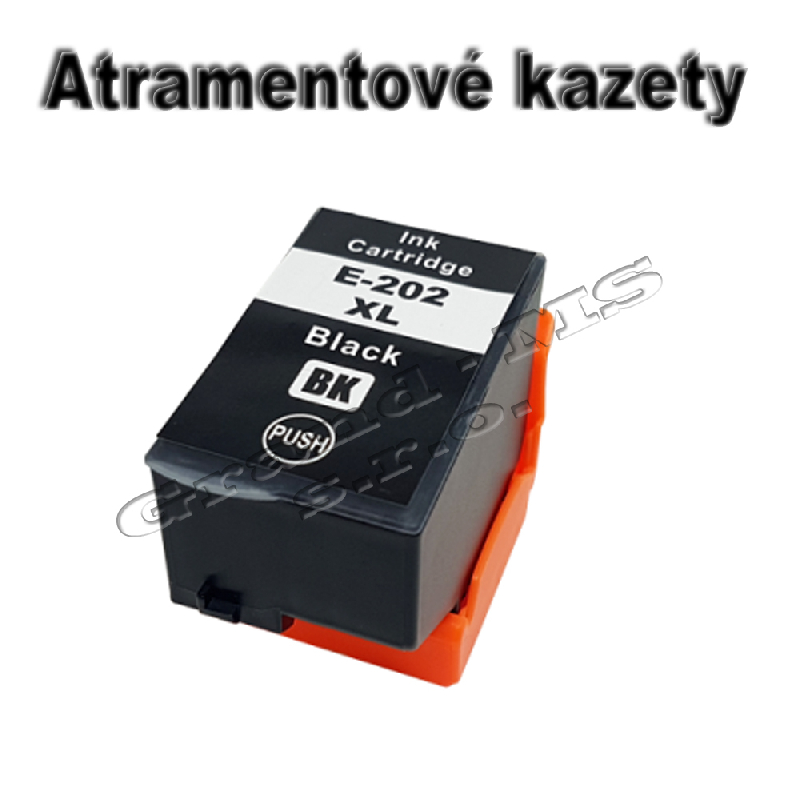 Atramentová kazeta kompatibilná s Epson 202XL Bk (C13T02G14010)_product