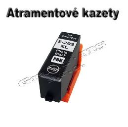 Atramentová kazeta kompatibilná s Epson 202XL PBk (C13T02H14010)