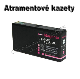 Atramentová kazeta kompatibilná s Epson T7903 / T7913, 79XL,(C13T79034010) Magenta