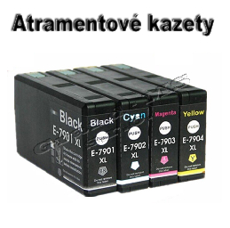 Sada kompatibilná s Epson T7901 až 4 / T7911 až 4, 79XL (C13T79014010, C13T79024010, C13T79034010, C13T79044010) CMYK