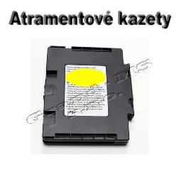 Atramentová kazeta kompatibilná s Ricoh GC41Y, (405764)