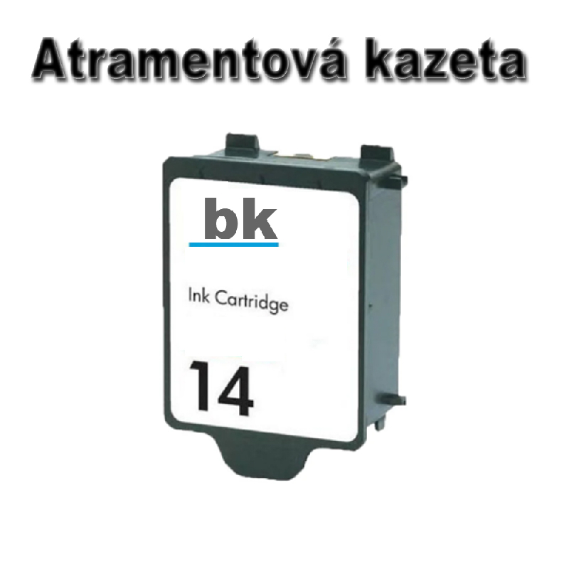 Atramentová kazeta kompatibilná s HP no.14 black (C5011D)