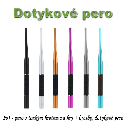 Dotykové pero s tenkým hrotom 2 v 1 WK1009  - čierne_product_product_product_product_product_product