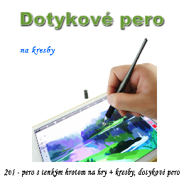 Dotykové pero s tenkým hrotom 2 v 1 WK1009  - čierne_product_product