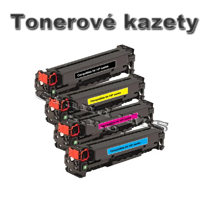 Sada tonerových kazet kompatibilná s HP CF380A, CF381A, CF382A, CF383A CMYK