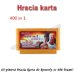 Hracia karta do konzoly so 400 hrami