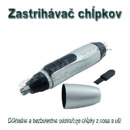 Zastrihovač chĺpkov v nose a v ušiach 