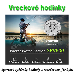 Pánske športové rybárske hodinky - SPOVAN SPV600_product