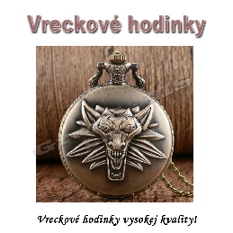 Vreckové hodinky - retro bronzový GOT TARGARYEN 3D dizajn