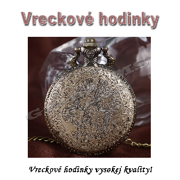 Vreckové hodinky - retro bronzový GOT STARK 3D dizajn_product