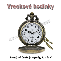 Vreckové hodinky - retro bronzové FREEMASON 3D 2 dizajn_product