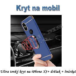 Ultra tenký kryt na mobil iPhone Xs + magnetický držiak + šnúrka A_product